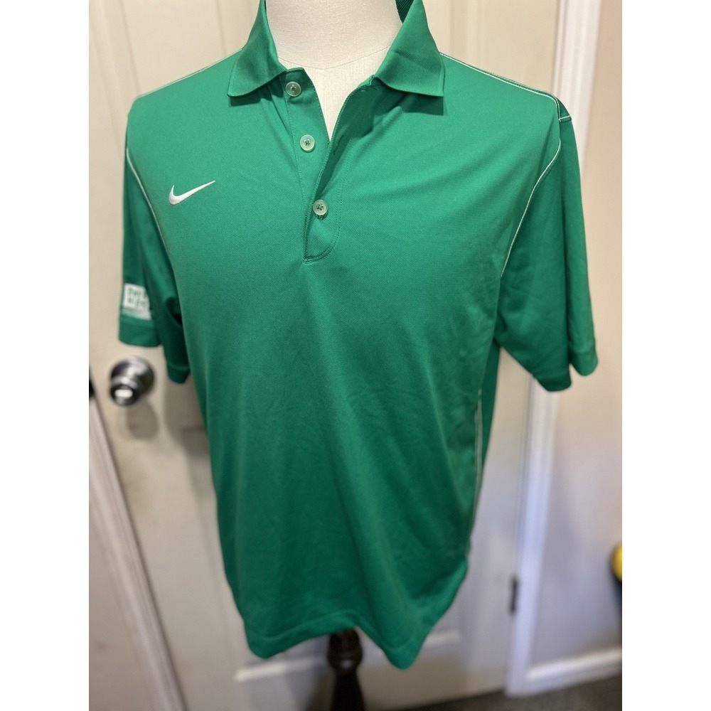 Nike Golf Dri Fit Polo Green Day And‎ Night Sports Health Fitness Athletic